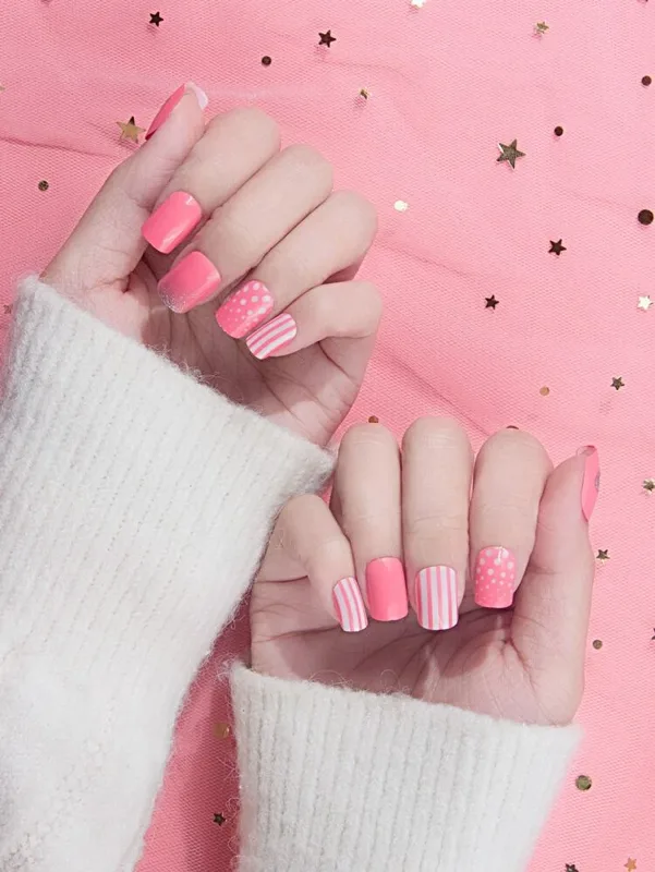 Pre-order Bubble Bath Press-On Nails- CN 202416