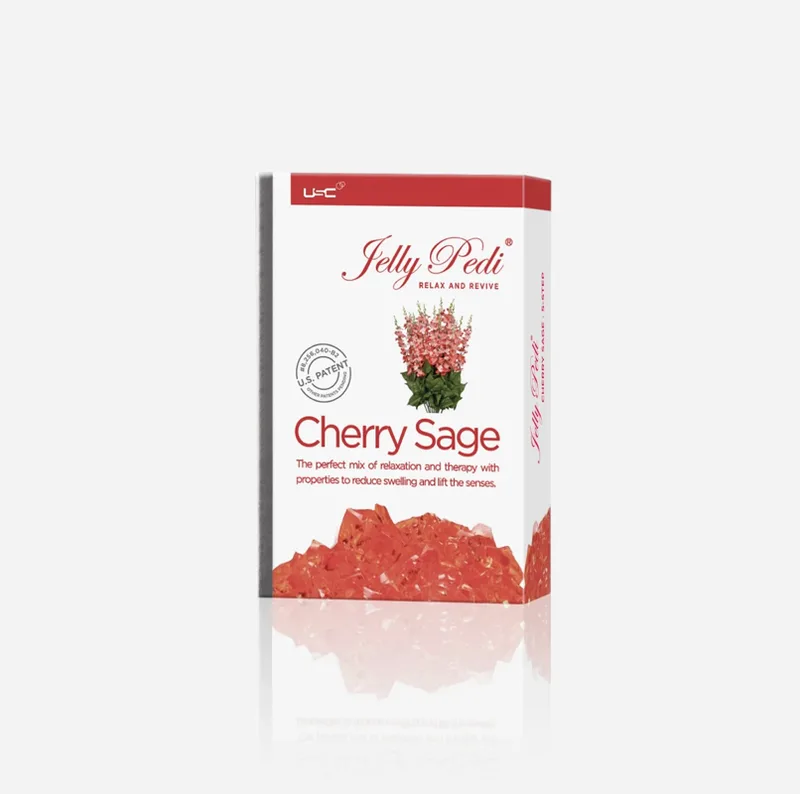 Jelly Pedi Cherry Sage 5-Step