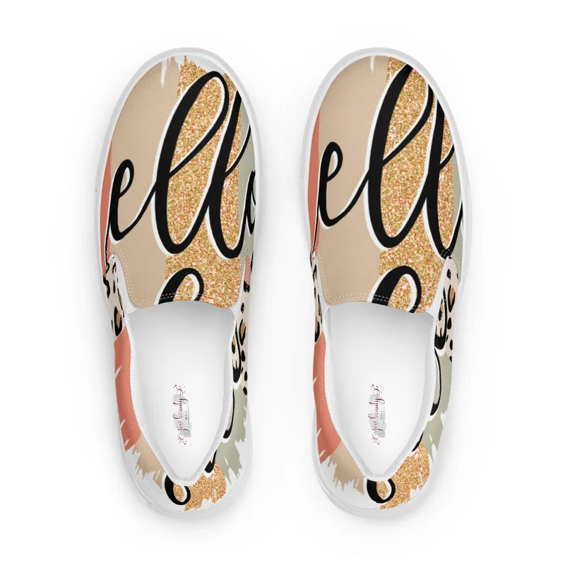 Women’s slip-on canvas shoes