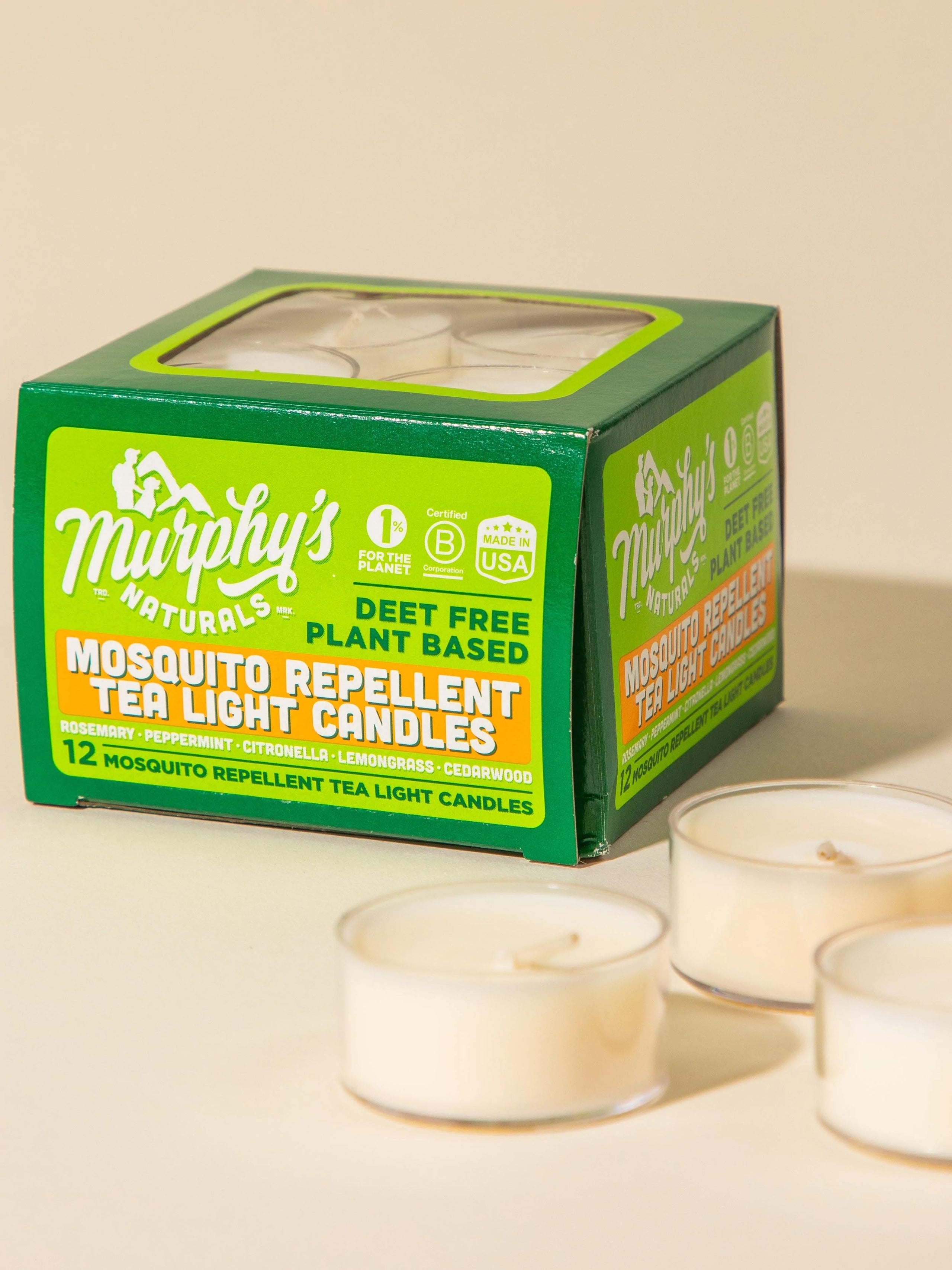 Mosquito Repellent 3.5oz Candle Table Top Display